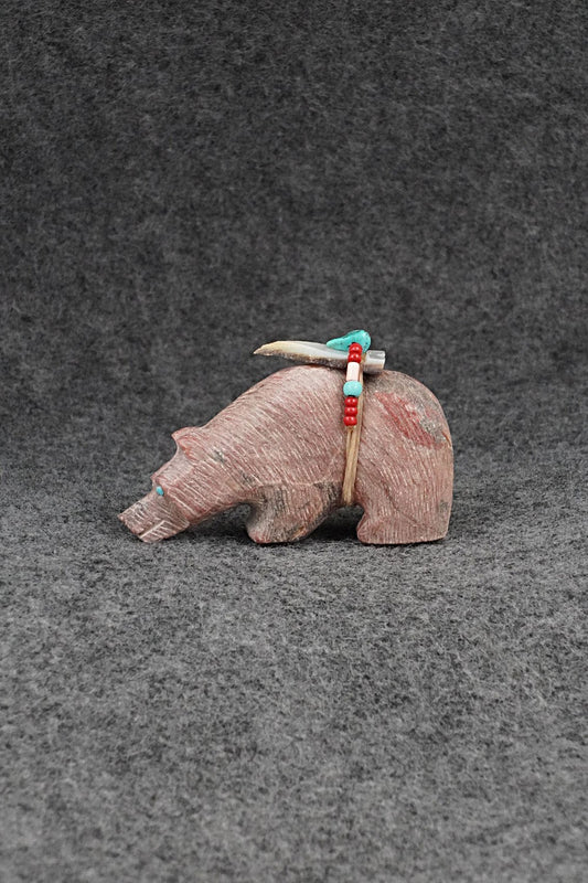 Bear Zuni Fetish Carving - Douglas Martza