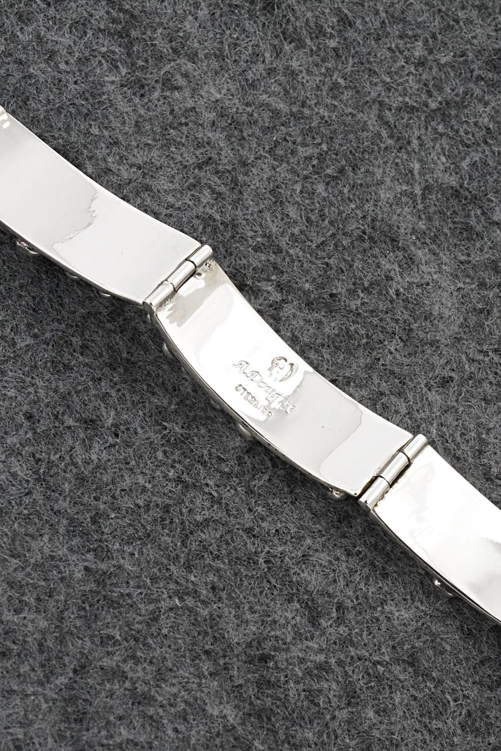 Sterling Silver Link Bracelet - Akee Douglas