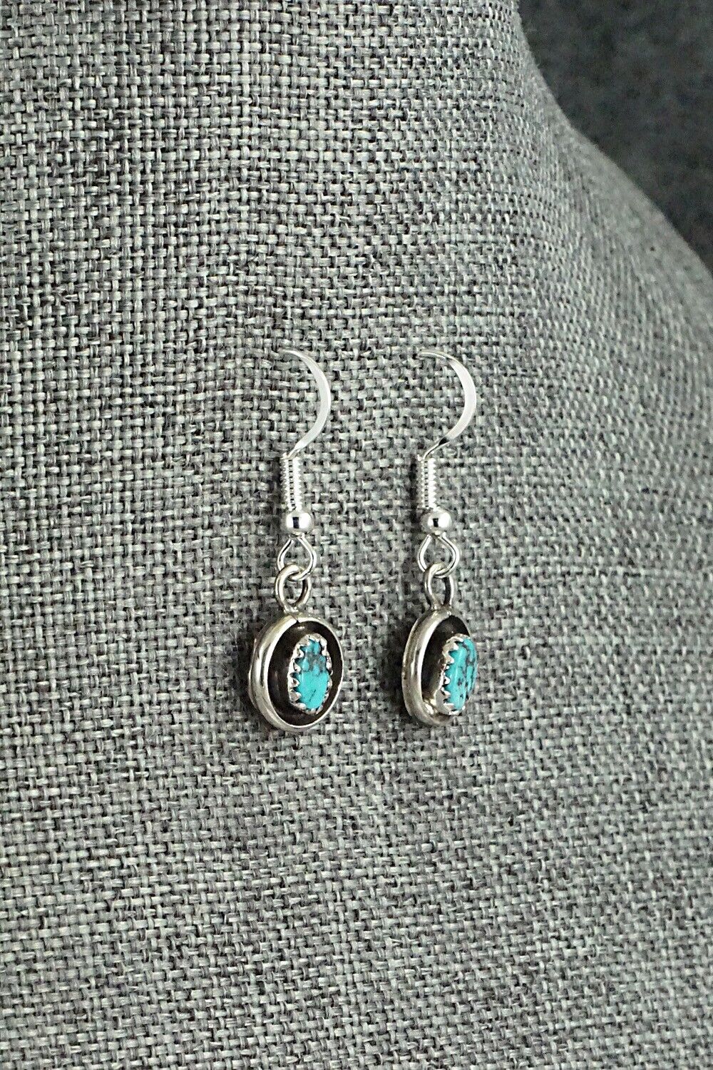 Turquoise & Sterling Silver Squash Blossom Set - Phil Garcia