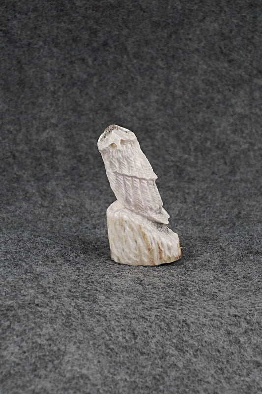 Owl Zuni Fetish Carving - Ruben Najera