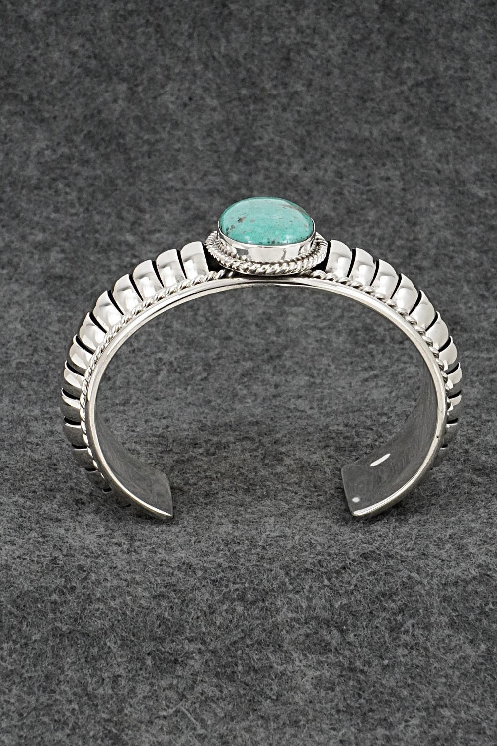 Turquoise & Sterling Silver Bracelet - Thomas Charley