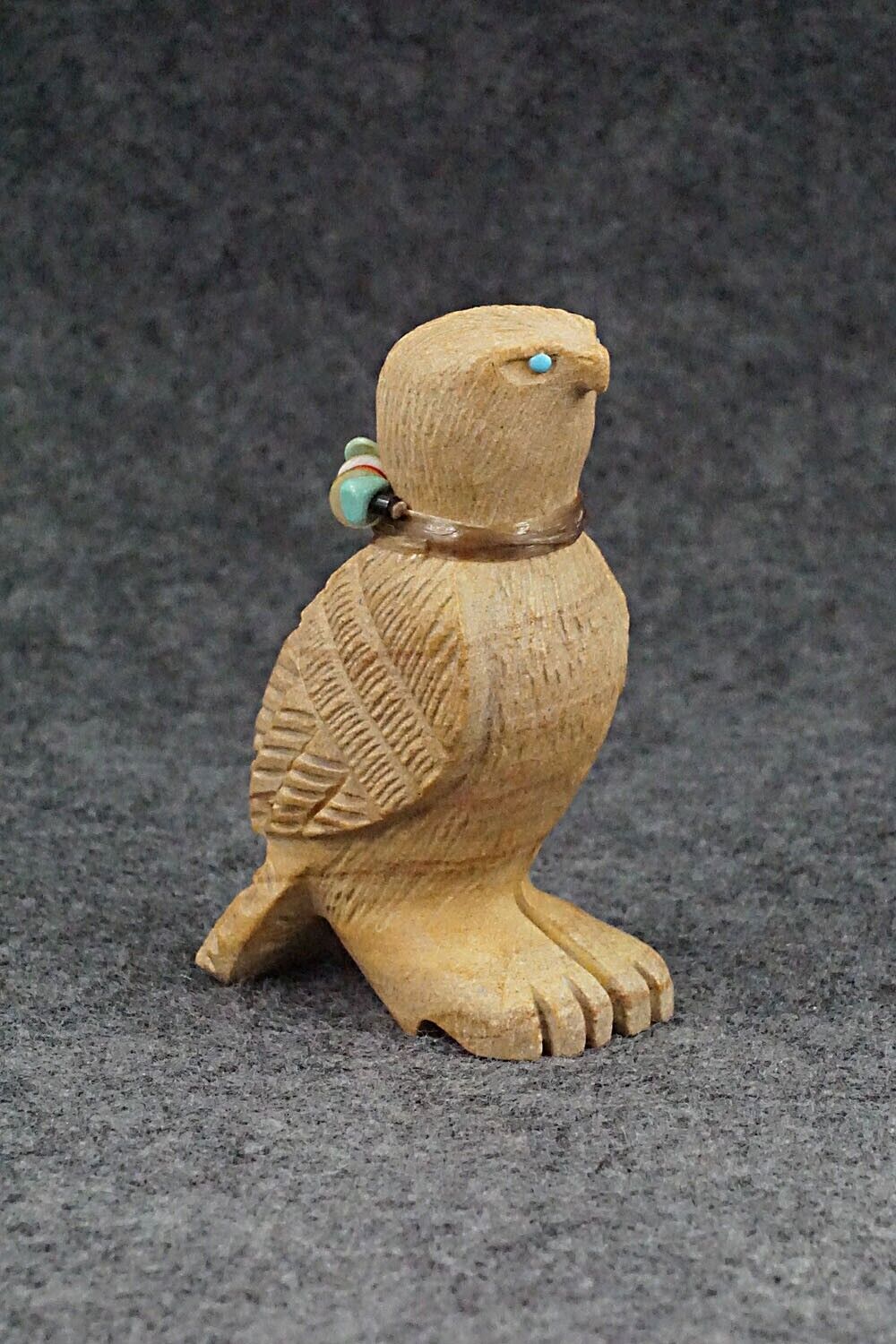 Hawk Zuni Fetish Carving - Douglas Martza