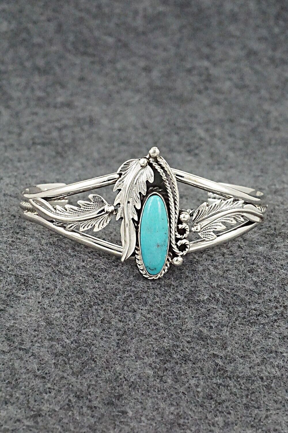 Turquoise & Sterling Silver Bracelet - Andrew Vandever