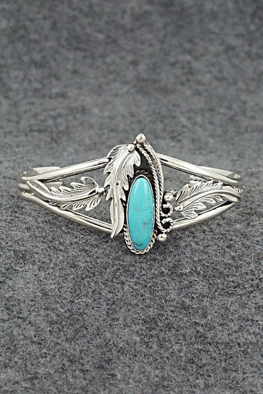 Turquoise & Sterling Silver Bracelet - Andrew Vandever