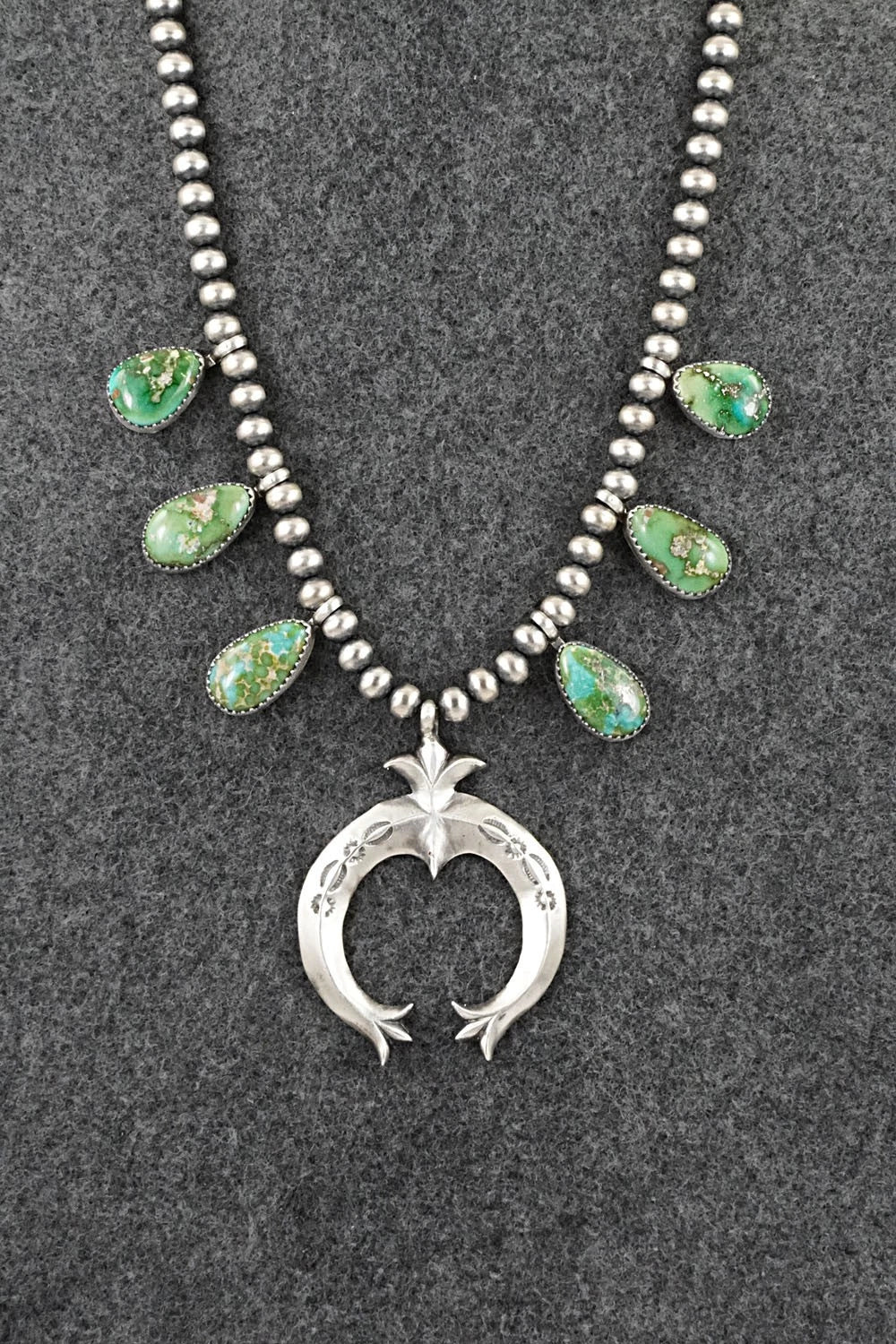 Turquoise & Sterling Silver Necklace - Latricia Largo