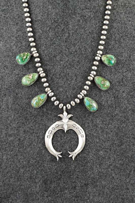 Turquoise & Sterling Silver Necklace - Latricia Largo