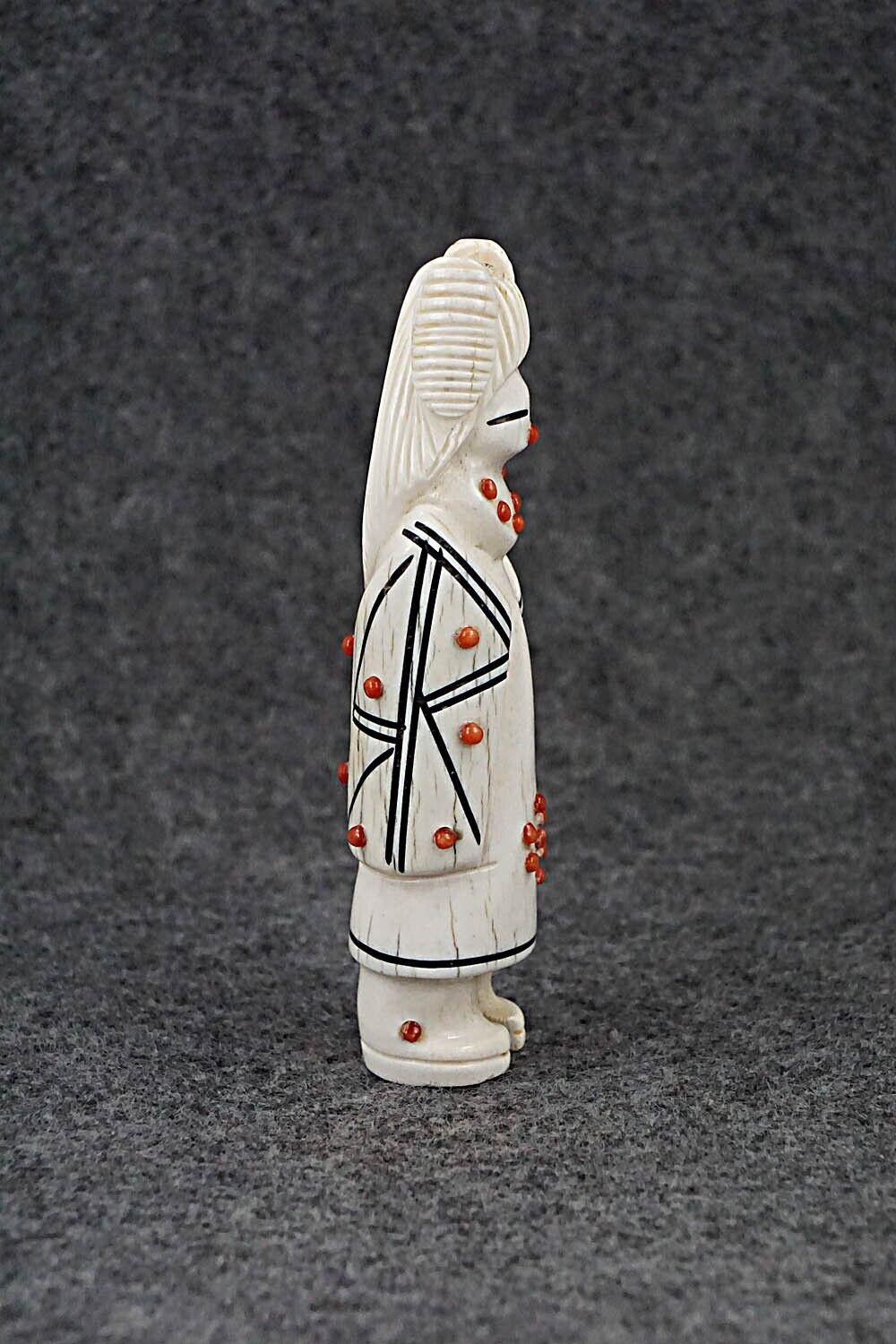 Corn Maiden Zuni Fetish Carving - Claudia Peina