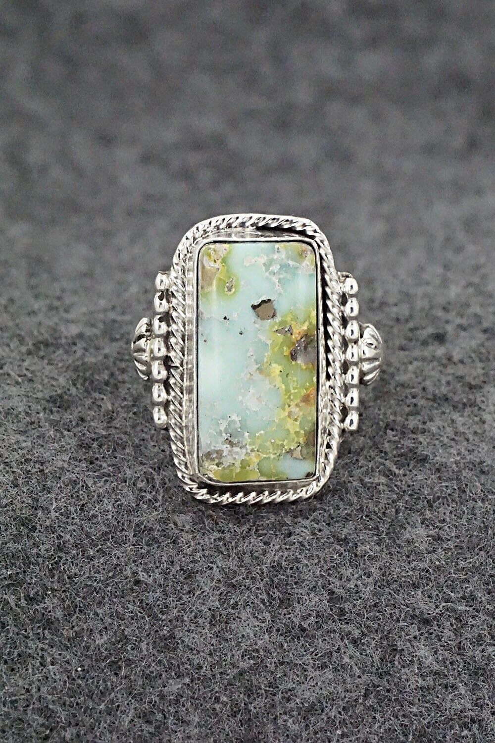 Variscite & Sterling Silver Ring - Andrew Vandever - Size 8.75