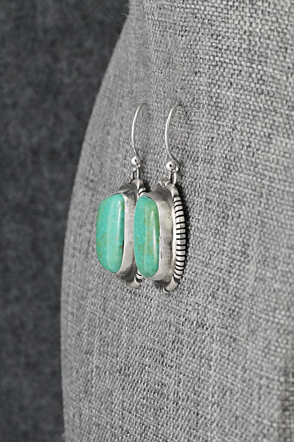 Turquoise & Sterling Silver Earrings - Thomas Francisco