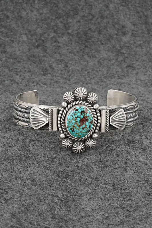 Turquoise & Sterling Silver Bracelet - Michael Calladitto
