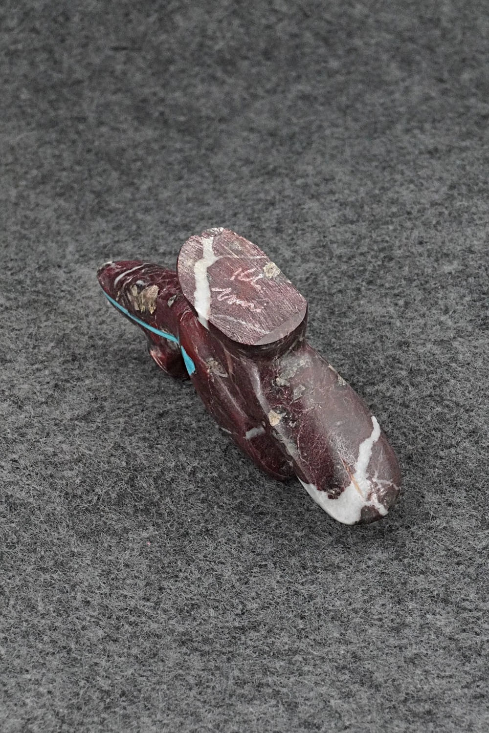 Roadrunner Zuni Fetish Carving - Kenric Laiwakete