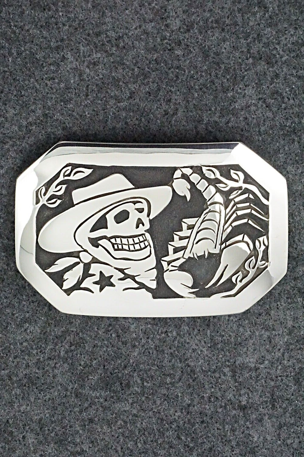 Sterling Silver Belt Buckle - Sonny Gene