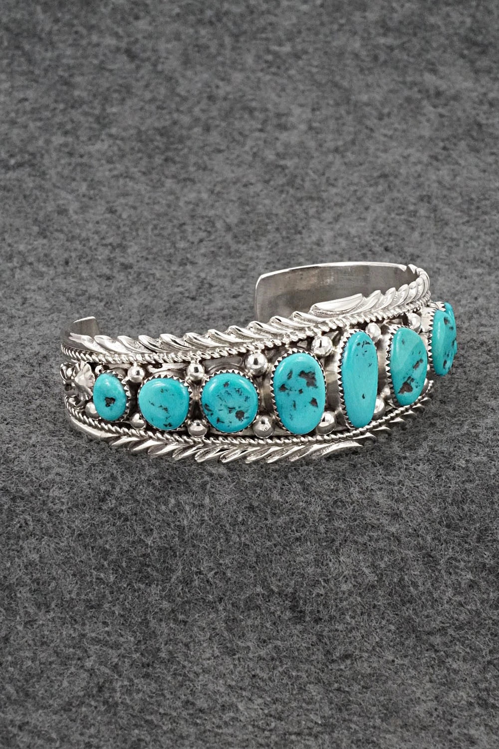 Turquoise & Sterling Silver Bracelet - Anthony Brown
