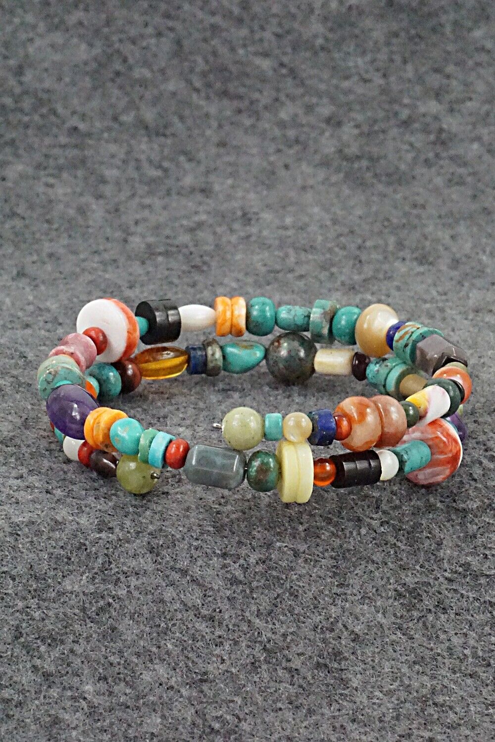 Multi-Stone Beaded Bracelet - Helen Tsosie