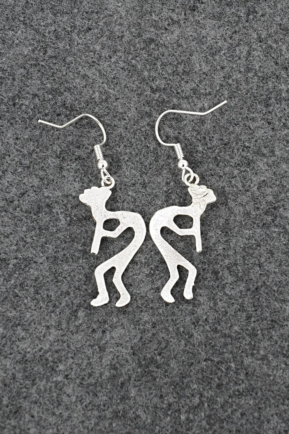 Turquoise and Sterling Silver Earrings - Lorraine Chee