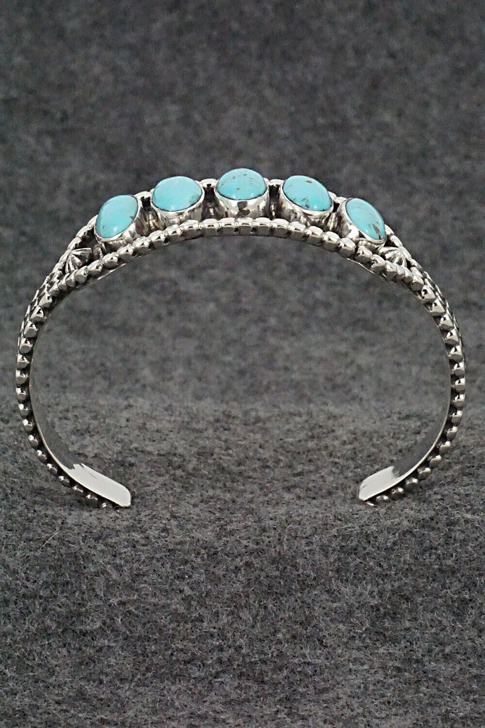 Turquoise & Sterling Silver Bracelet - Darrell Morgan
