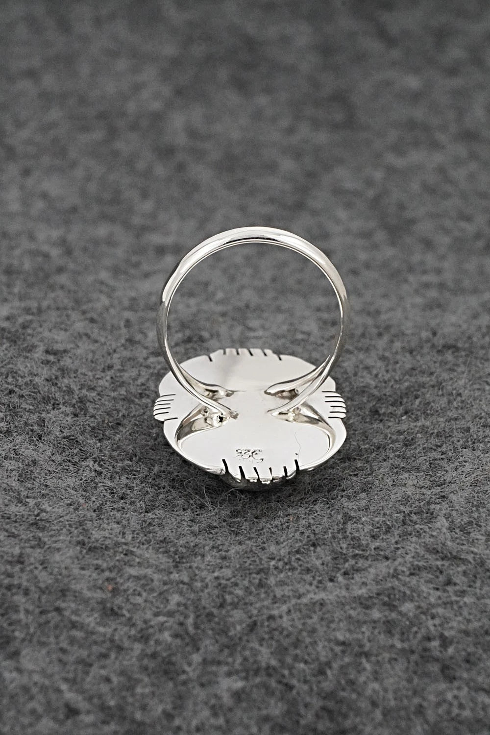 Turquoise & Sterling Silver Ring - Mike Smith - Size 7