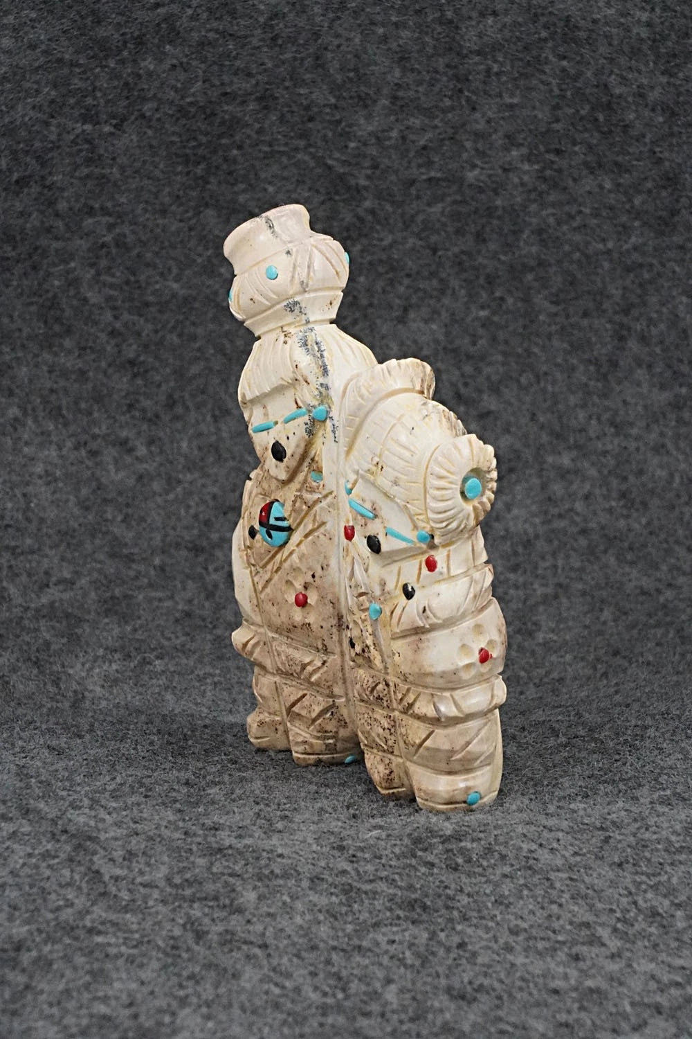 Ola Maiden Zuni Fetish Carving - Danette Laate
