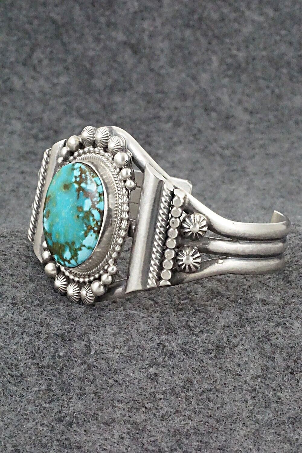 Turquoise & Sterling Silver Bracelet - Tom Lewis