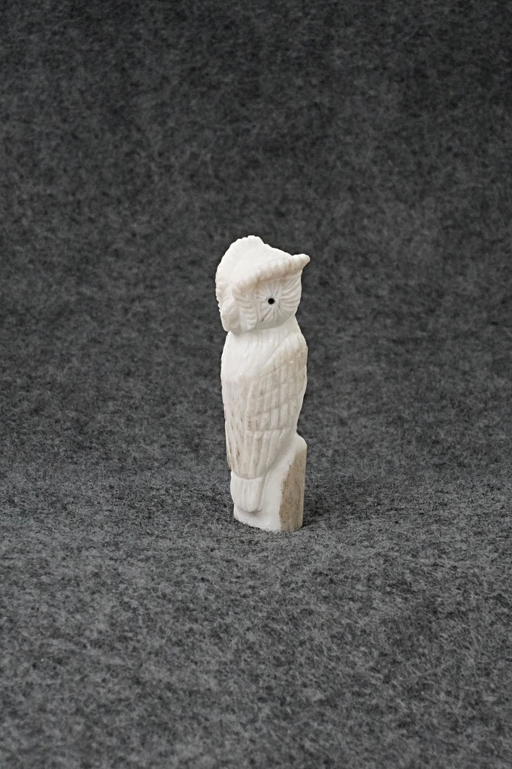 Owl Zuni Fetish Carving - Chris Peina