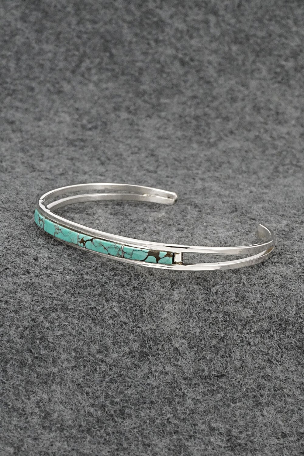 Turquoise & Sterling Silver Bracelet - Jamie Johnson
