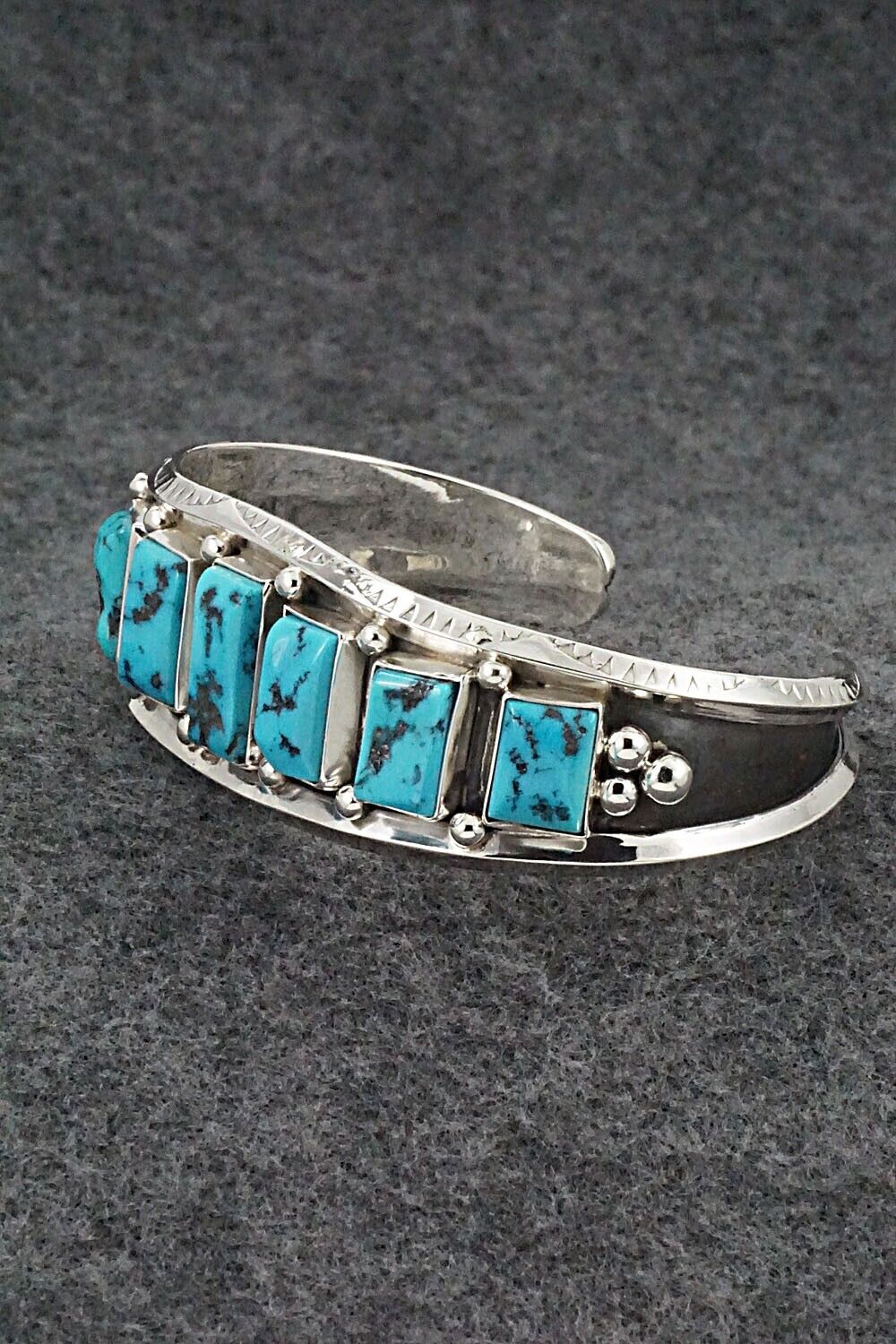 Turquoise & Sterling Silver Bracelet - Davey Morgan