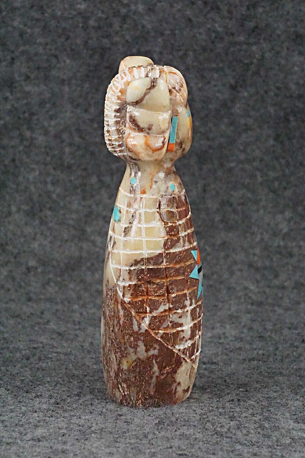 Corn Maiden Zuni Fetish Carving - Andres Lementino