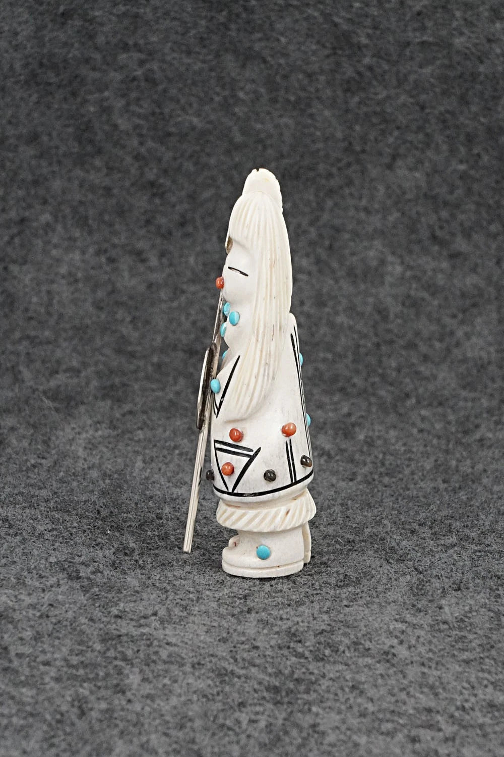 Warrior Zuni Fetish Carving - Claudia Peina