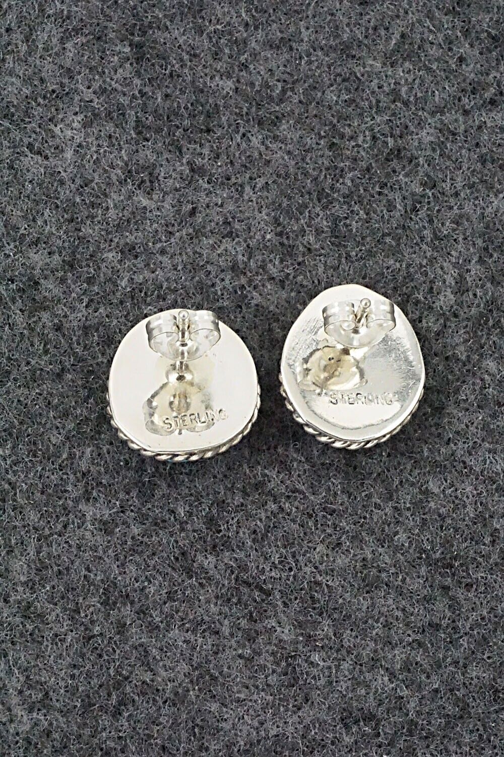 Turquoise & Sterling Silver Earrings - Isabelle John