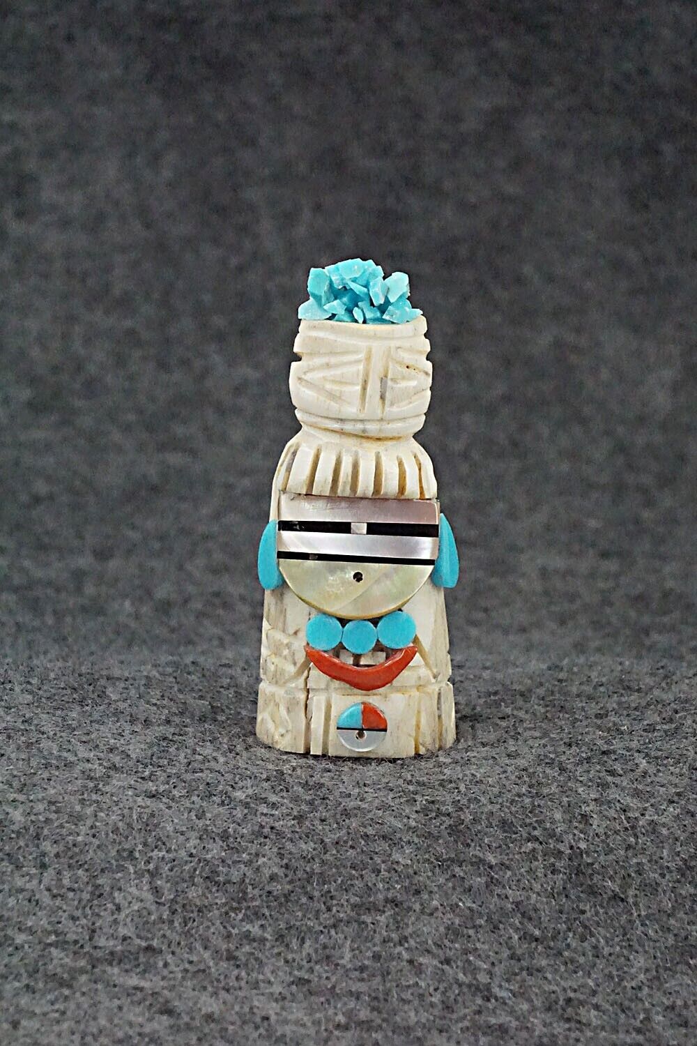 Corn Maiden Zuni Fetish Carving - Amory Cellicion