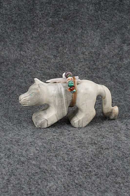 Mountain Lion Zuni Fetish Carving - Douglas Martza