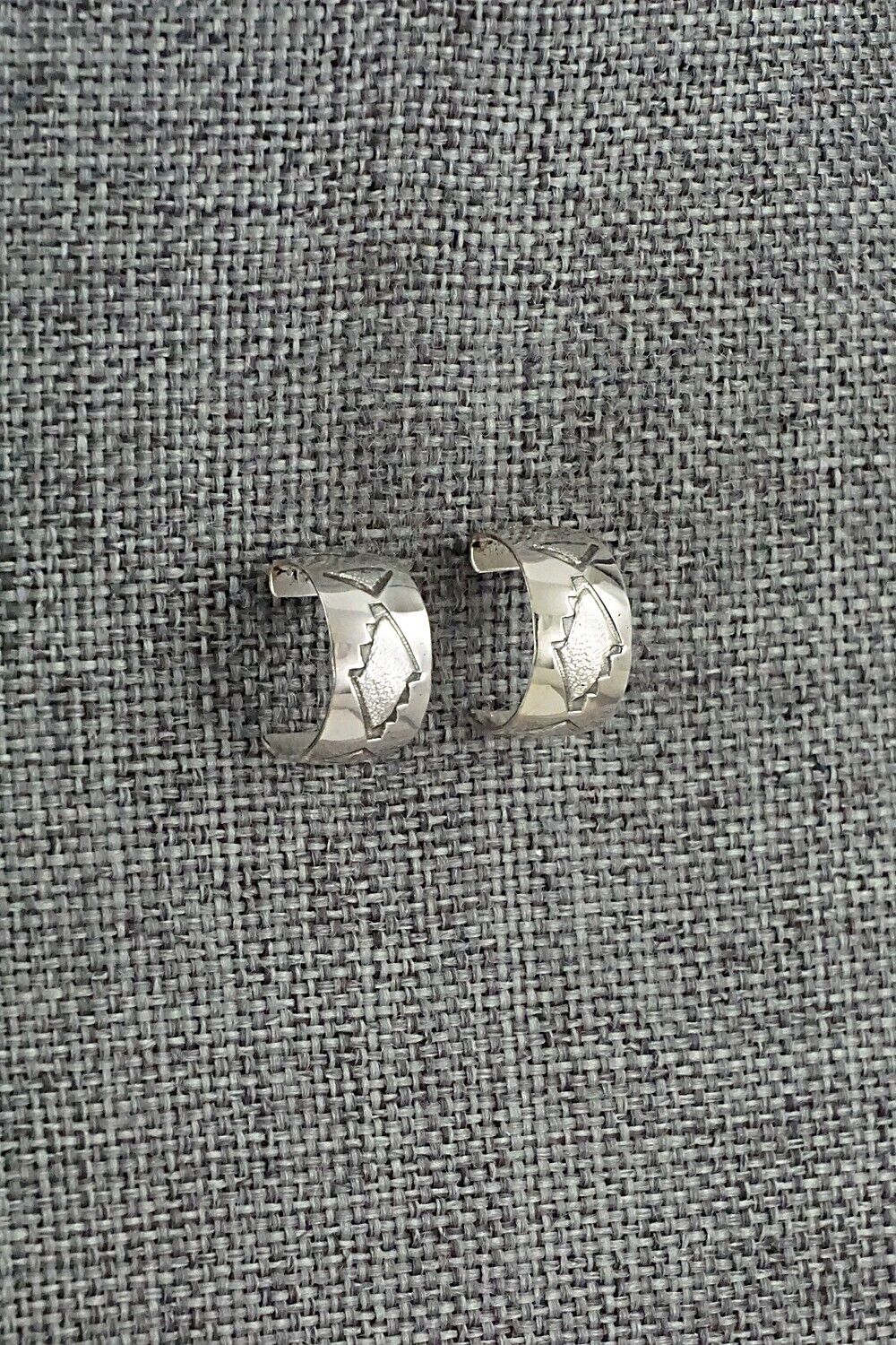 Sterling Silver Hoop Earrings - Nora Ashley