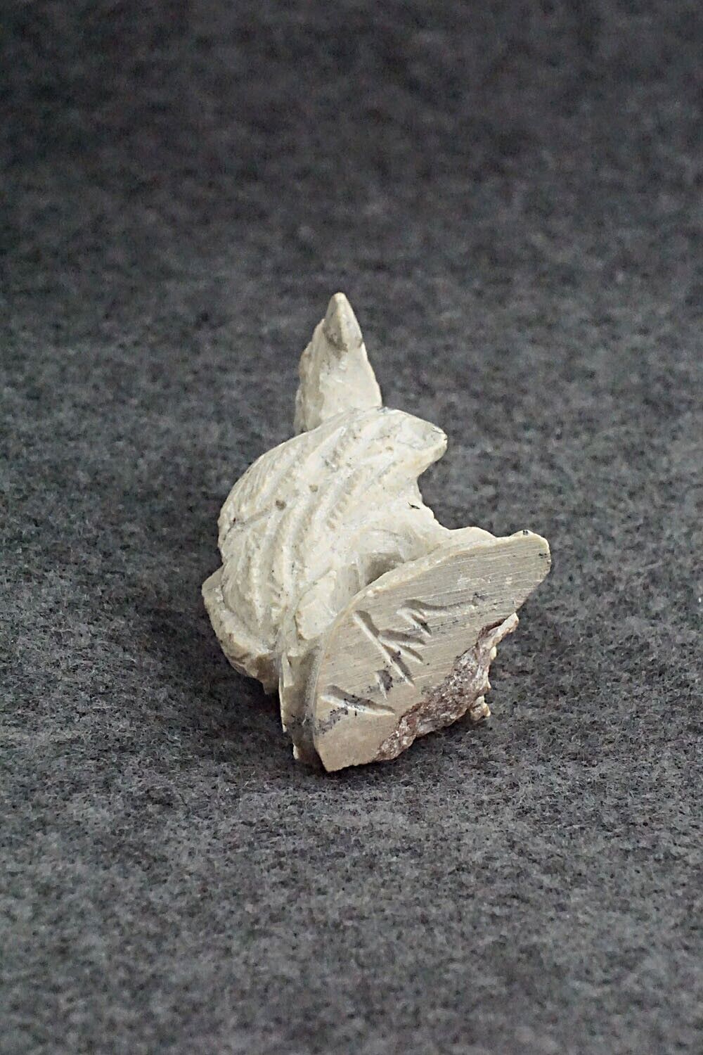 Eagle with Fish Zuni Fetish Carving - Lewis Malie