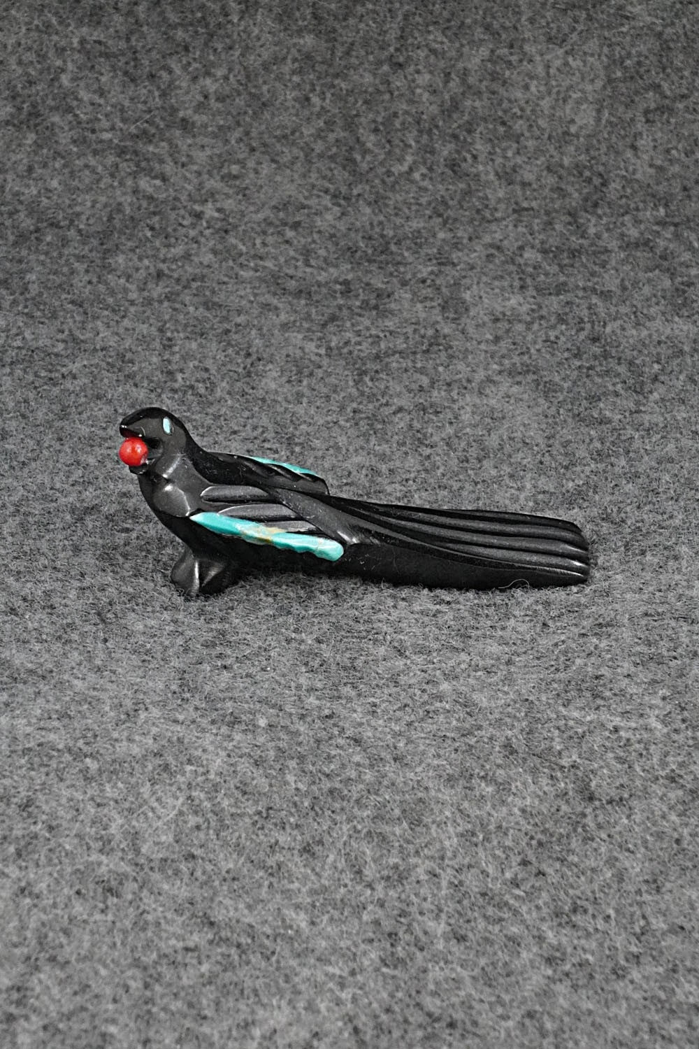 Crow Zuni Fetish Carving - Calvert Bowannie