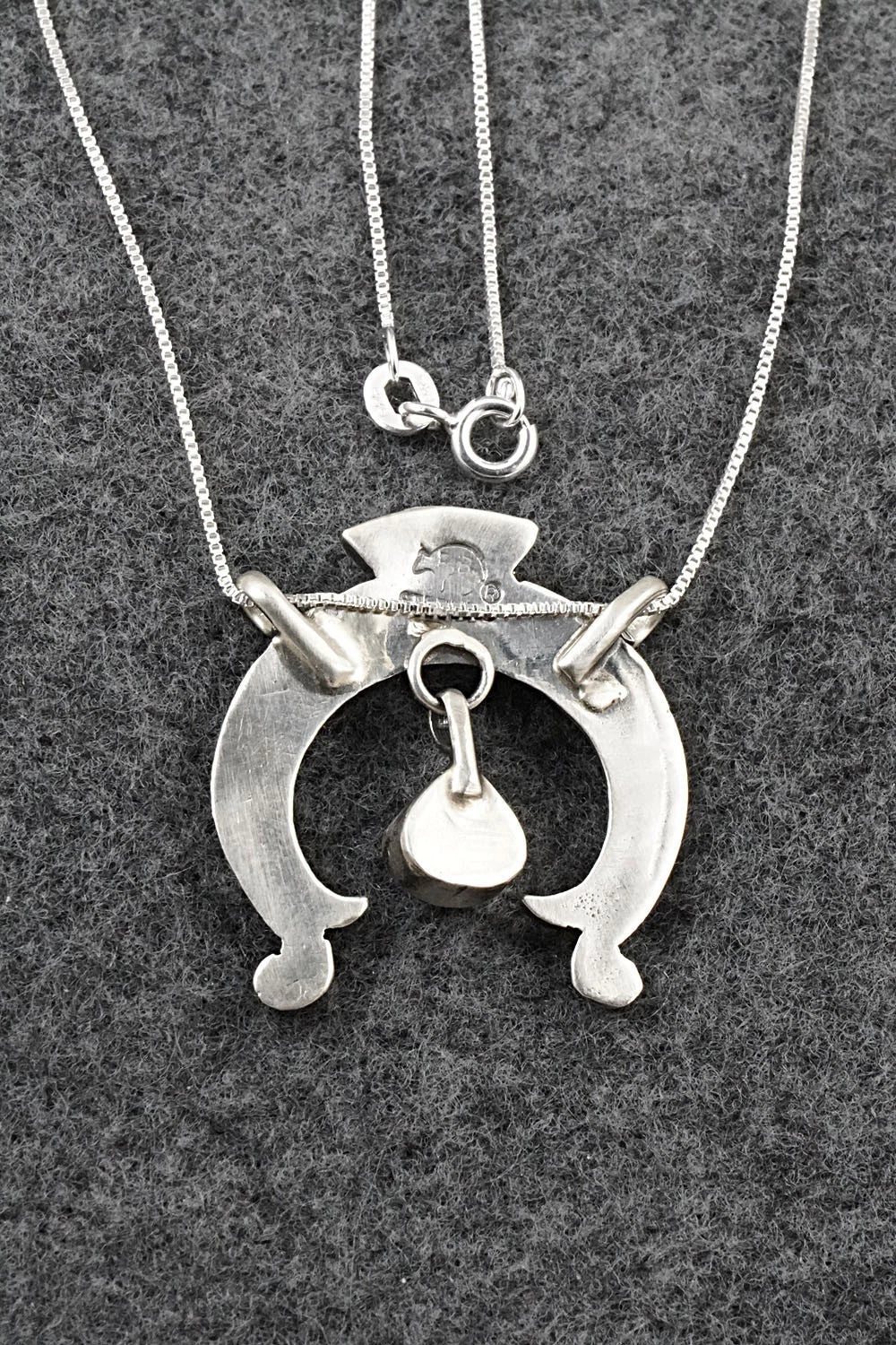 Turquoise & Sterling Silver Necklace - Gary Shorty