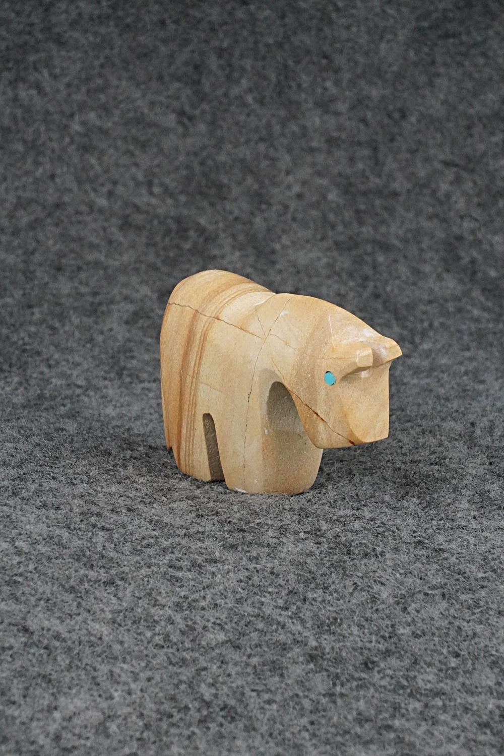Horse Zuni Fetish Carving - Bernard Laiwakete