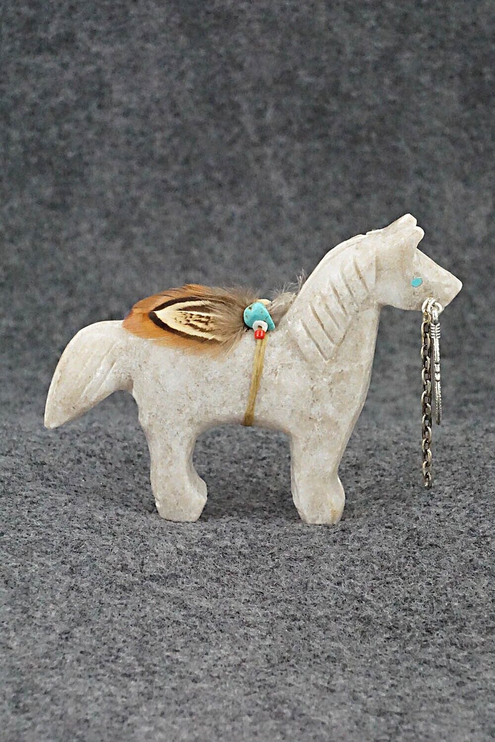 Horse Navajo Fetish Carving - Ben Livingston