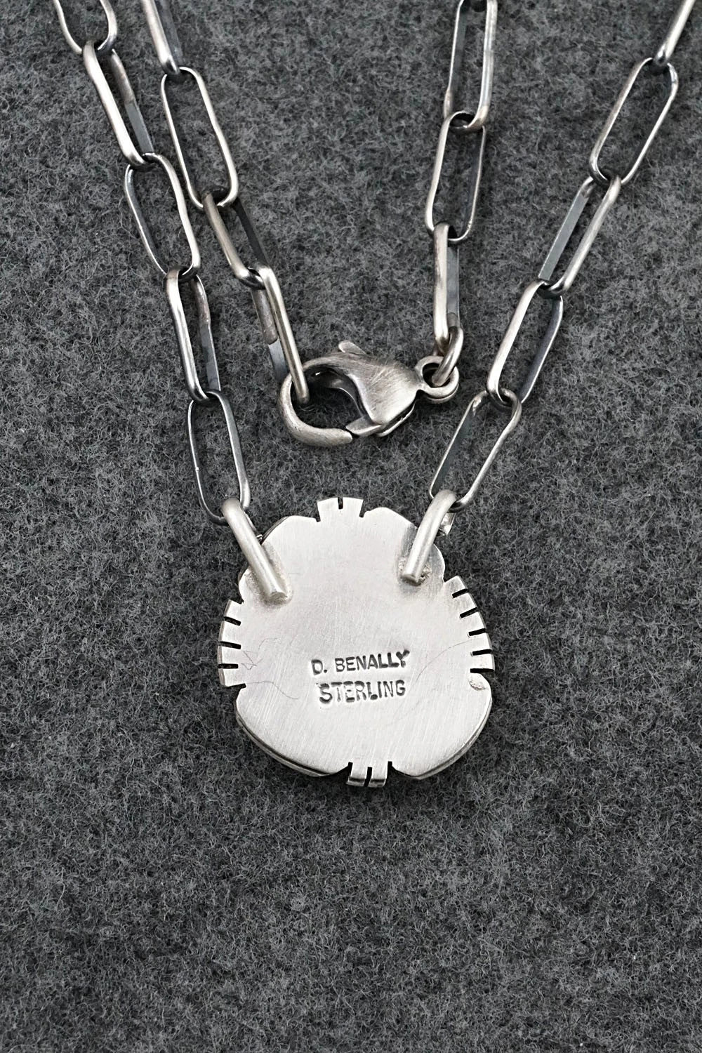 Turquoise & Sterling Silver Necklace - Daniel Benally