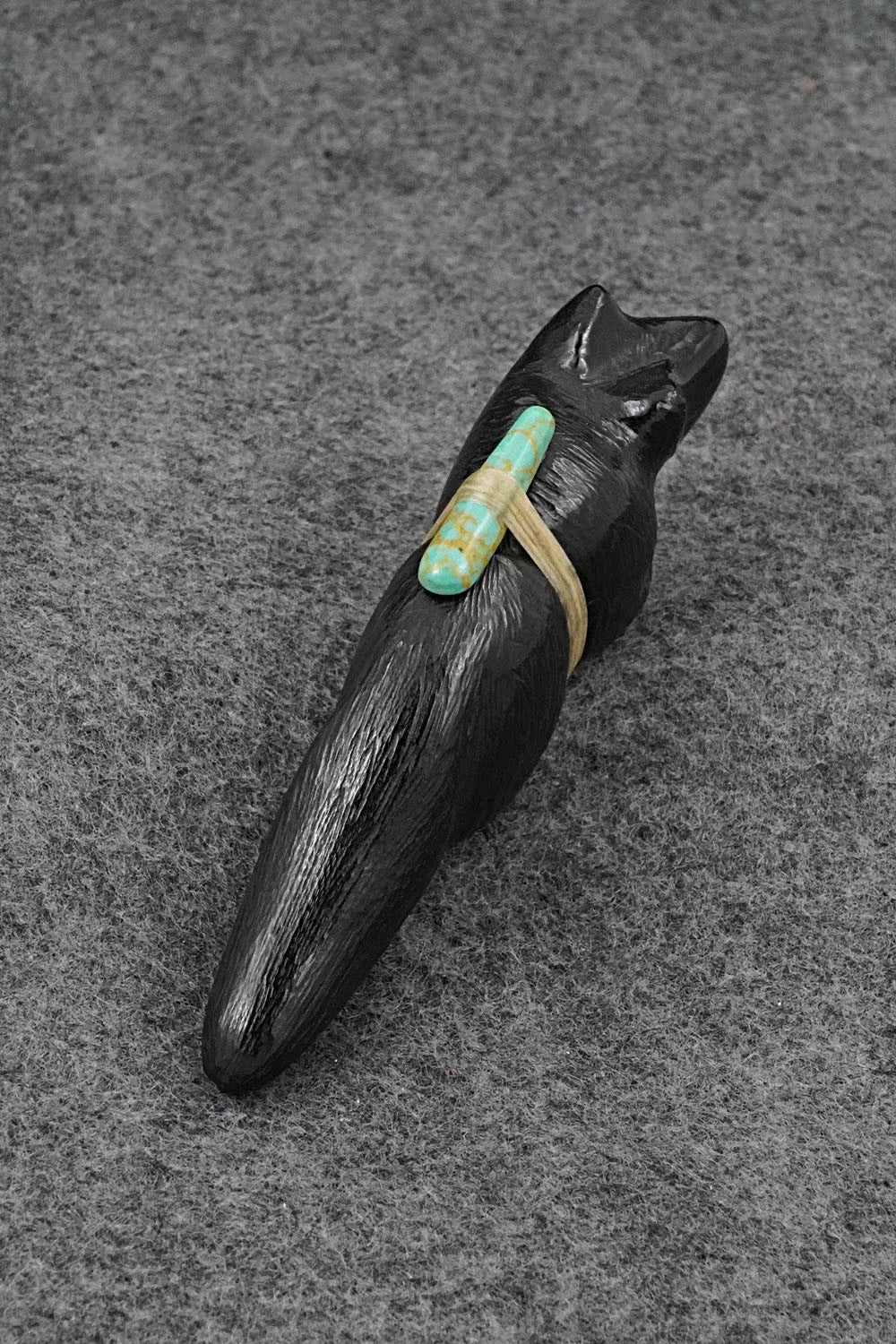 Wolf Zuni Fetish Carving - Herbert Halate