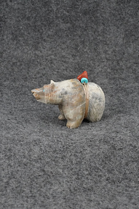 Bear Zuni Fetish Carving - Farlan & Paulette Quam