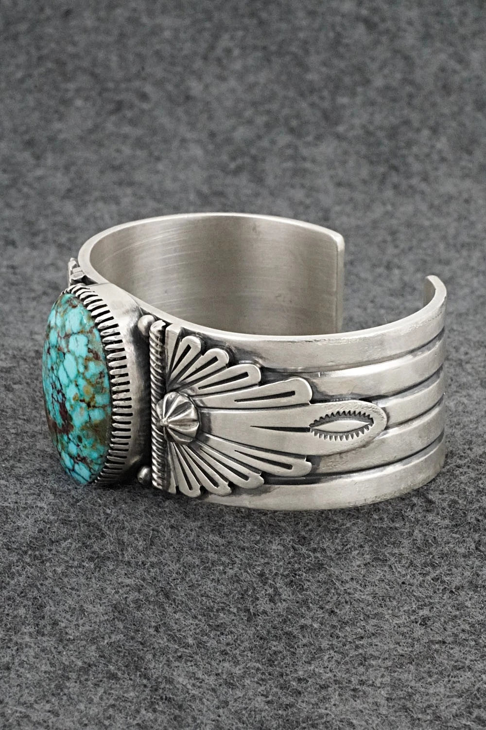Turquoise & Sterling Silver Bracelet - Mark Yazzie