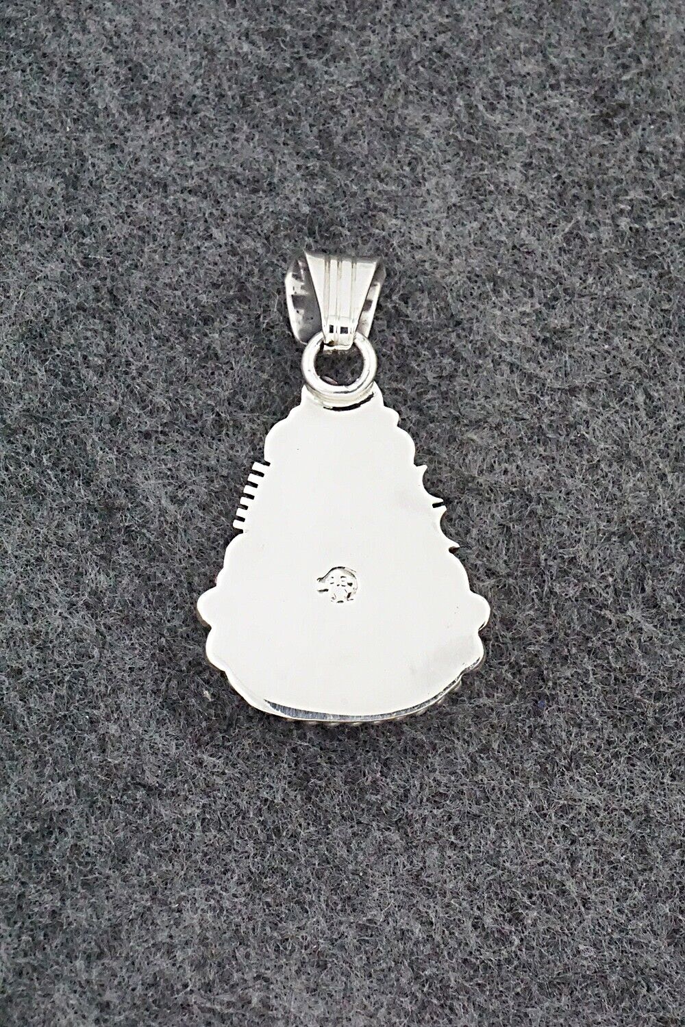 Turquoise & Sterling Silver Pendant - Daniel Benally