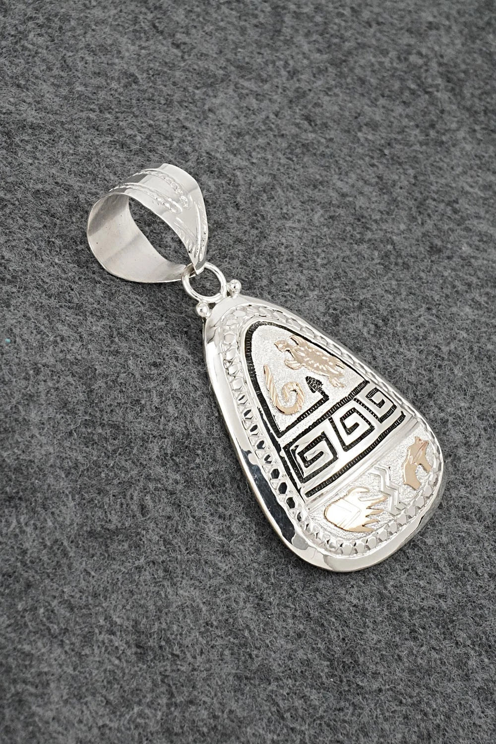 Sterling Silver & Gold Fill Pendant - Allison Manulito