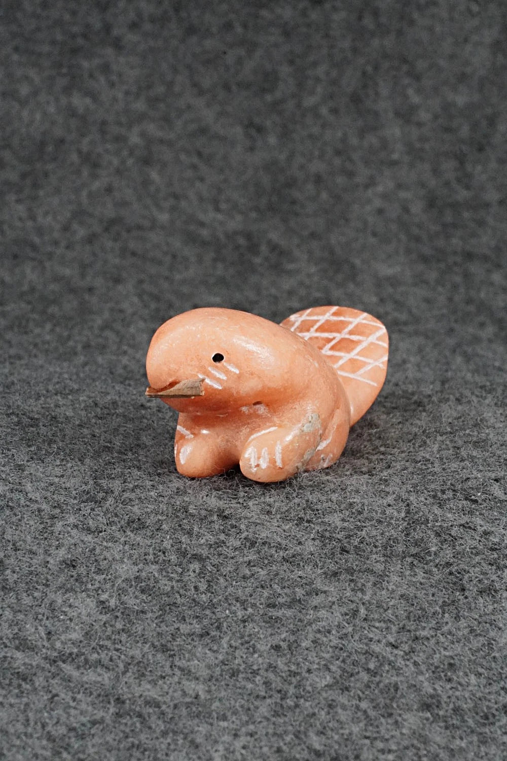 Beaver Zuni Fetish Carving - Justin Red Elk