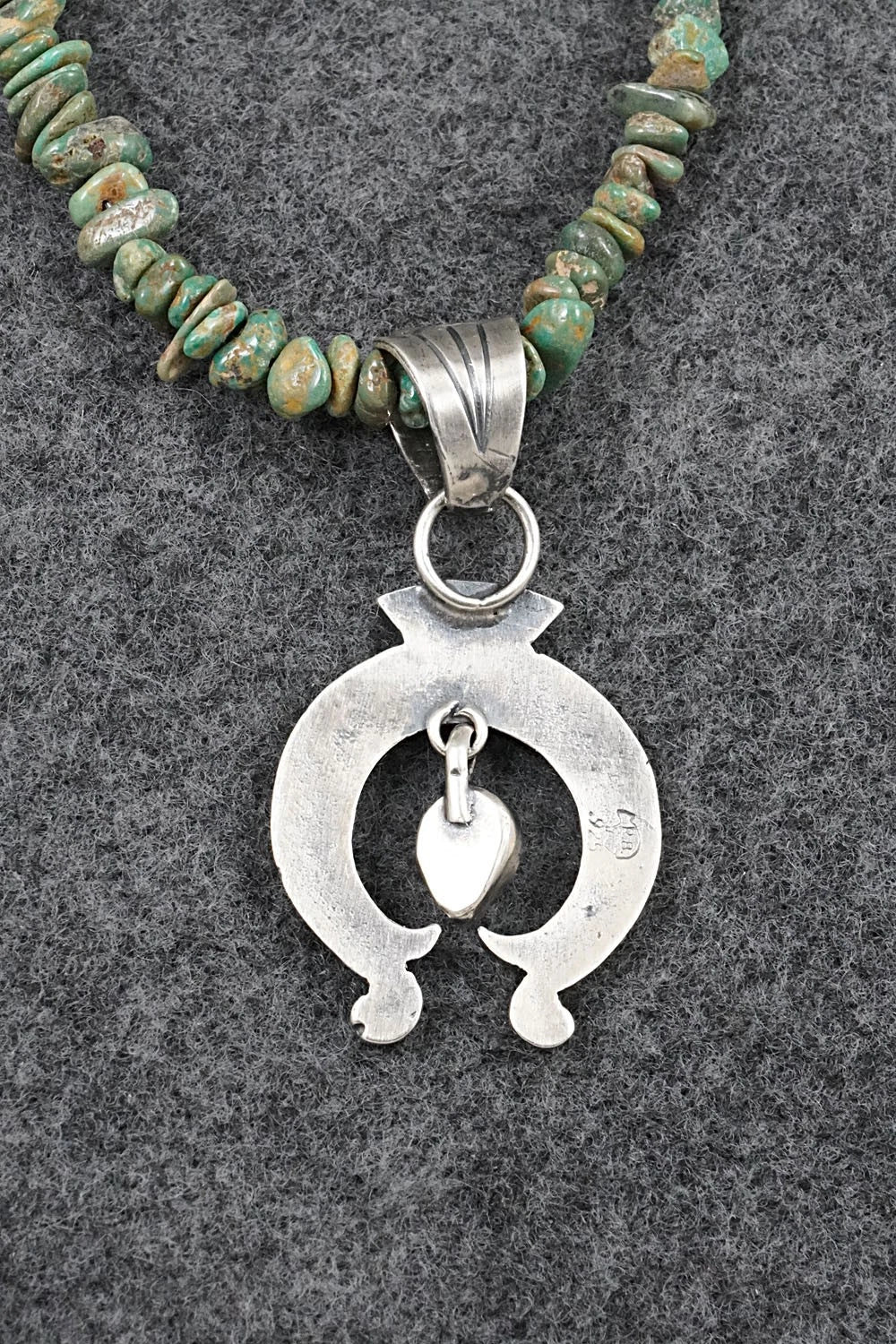 Turquoise & Sterling Silver Necklace - Sharon McCarthy
