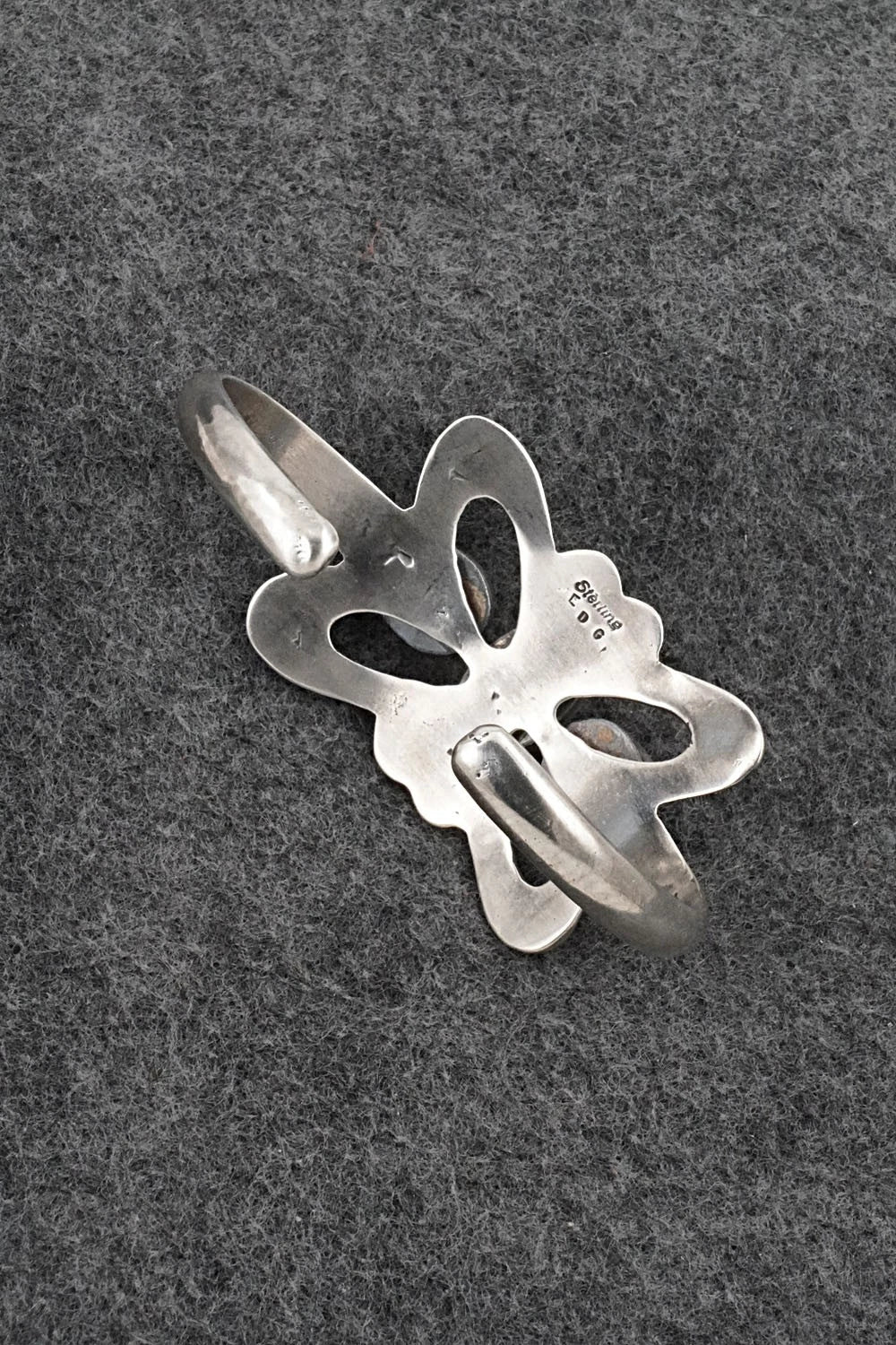 Turquoise & Sterling Silver Bracelet - Eugene Gruber