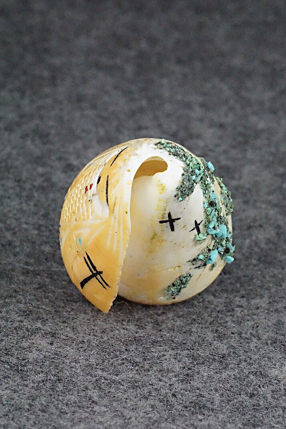 Corn Maiden Zuni Fetish Carving - Kevin Quam