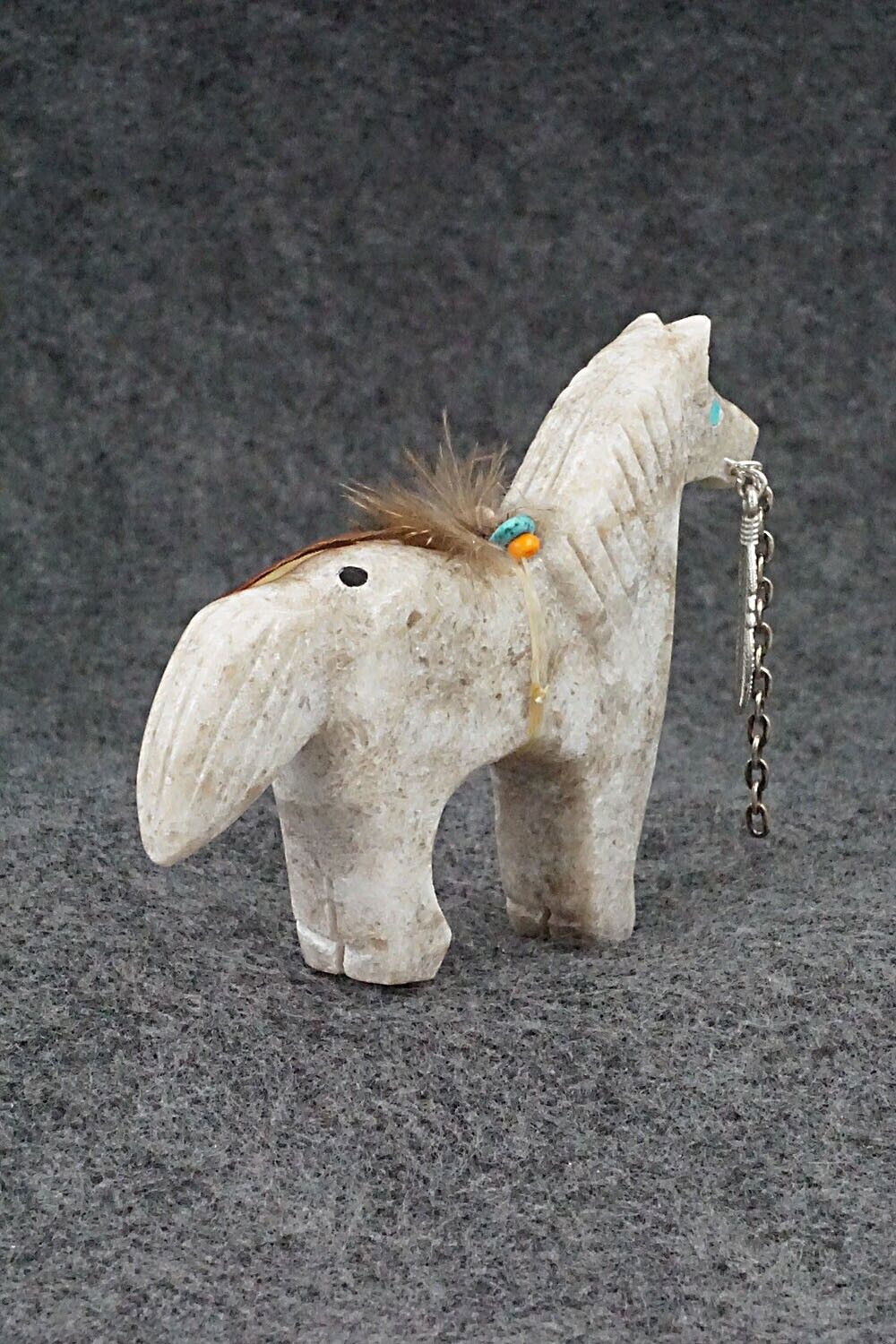 Horse Navajo Fetish Carving - Ben Livingston