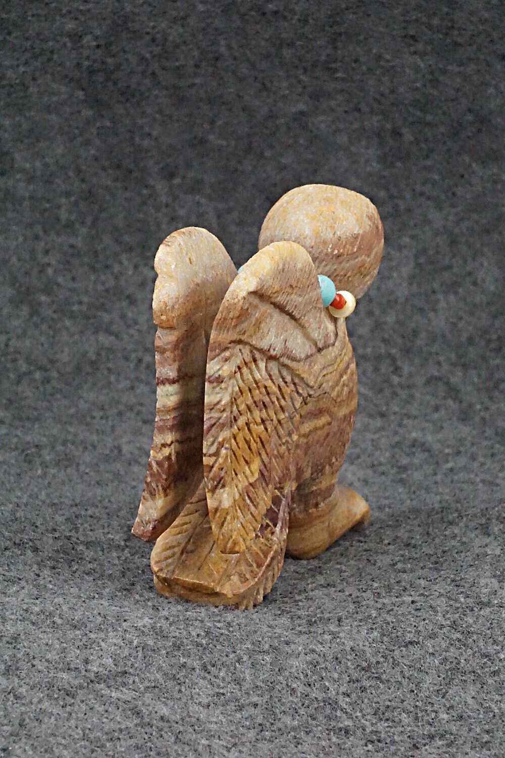 Owl Zuni Fetish Carving - Douglas Martza