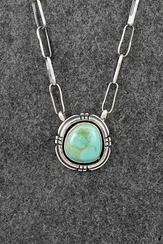 Turquoise & Sterling Silver Necklace - Daniel Benally